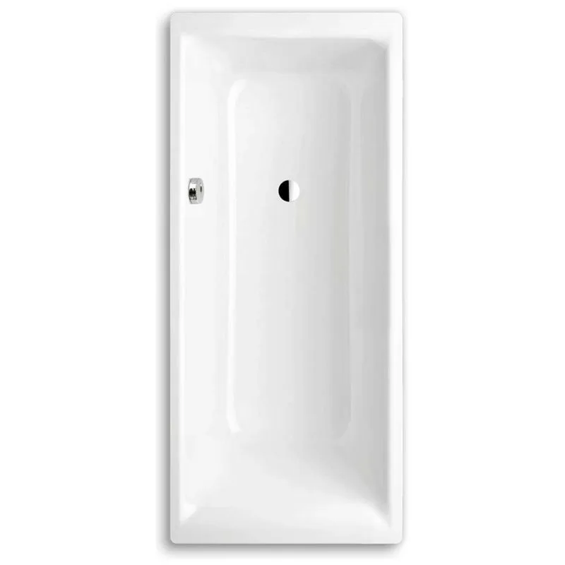 Kaldewei PURO 656 Badewanne 170 x 75 cm mit seitlichem Überlauf links und Spektrallicht