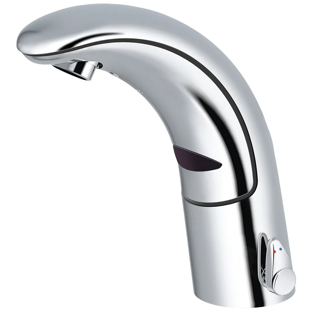 KWC TRONIC Automatik-Waschtischarmatur Niederdruck Netzbetrieb, ohne Ablaufgarnitur