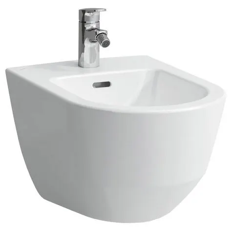 LAUFEN PRO Wandbidet, für Eckventile innenliegend