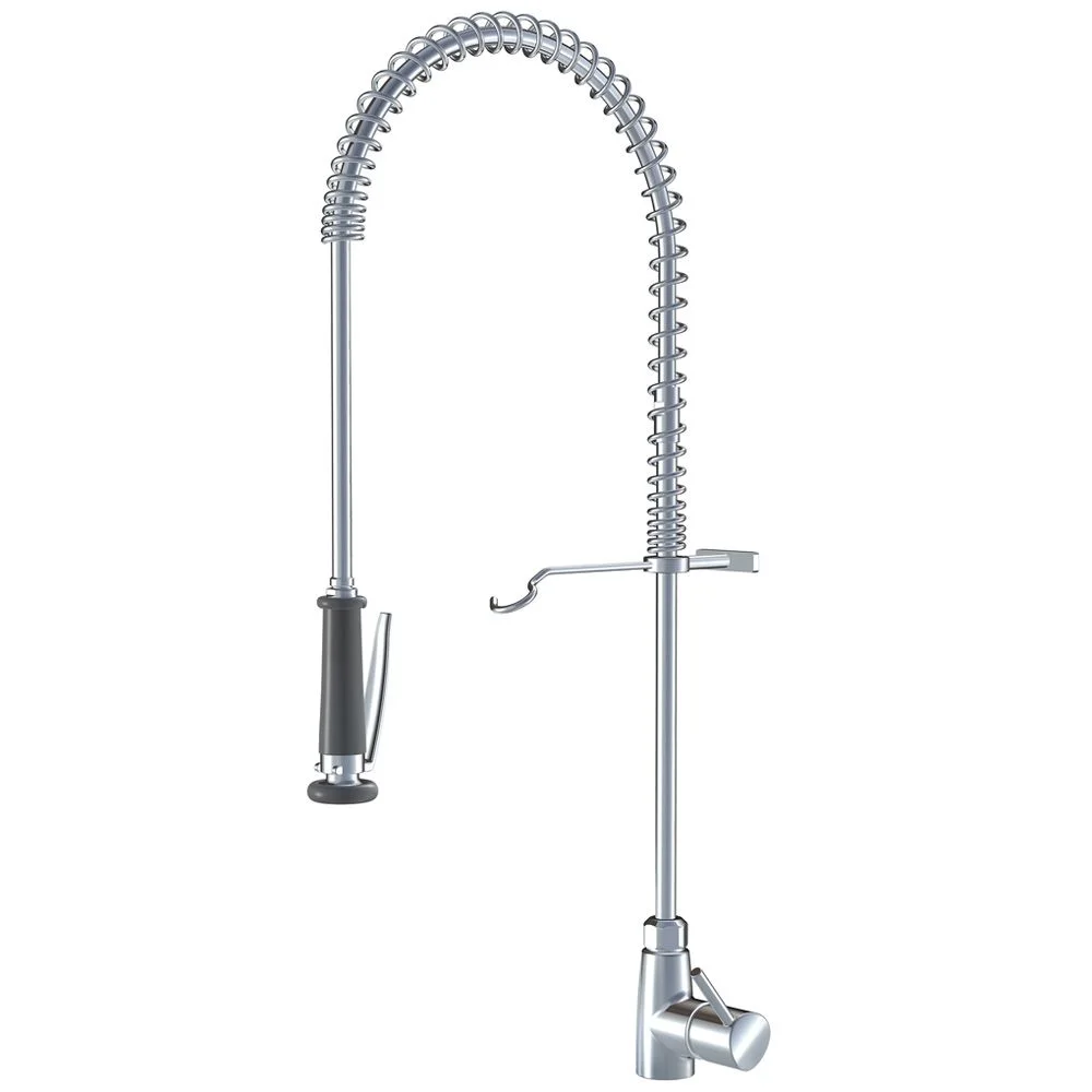 KWC Gastro Einhebel Spültischbatterie mit Geschirrwaschbrause für die Profiküche