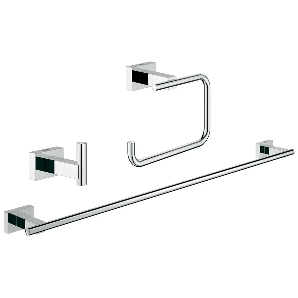 GROHE Essentials Cube Bad-Set 3 in 1 GROHE Essentials Cube Bad-Set 3 in 1