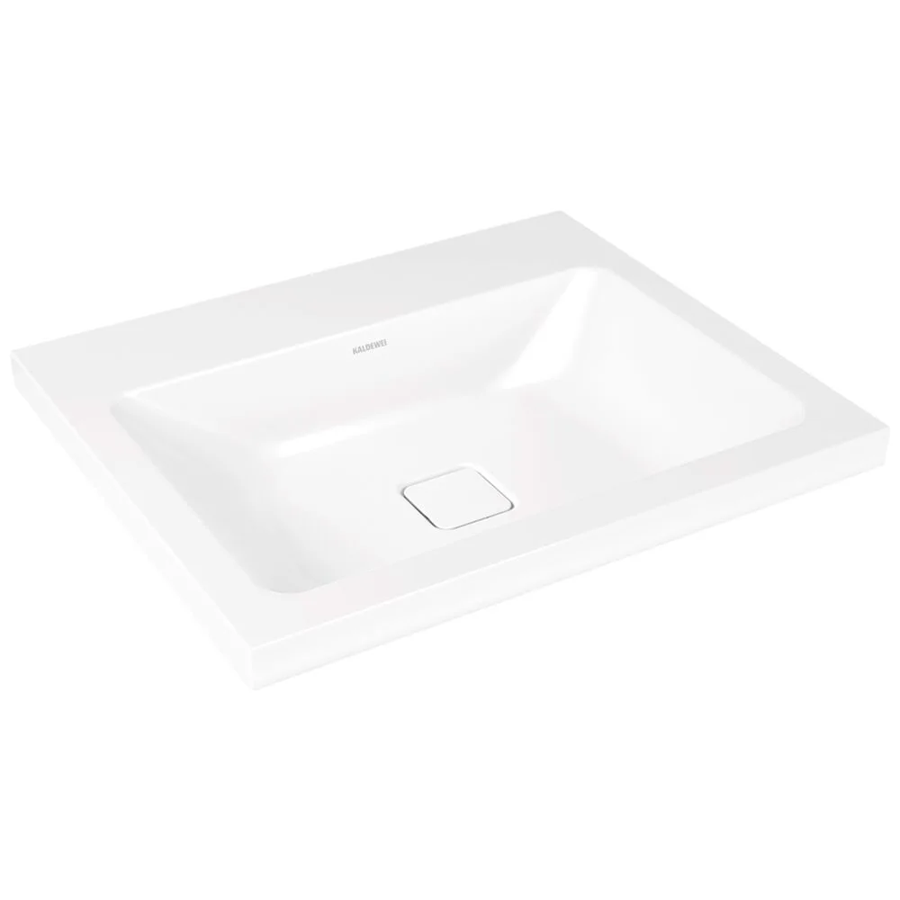 Kaldewei CONO Aufsatzwaschtisch 3083 ohne Hahnlochbohrung, 60 cm