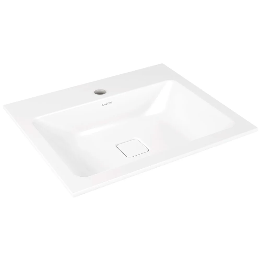 Kaldewei CONO Einbauwaschtisch 3080 mit 1 Hahnlochbohrung, 60 cm Kaldewei CONO Einbauwaschtisch 3080 mit 1 Hahnlochbohrung, 60 cm