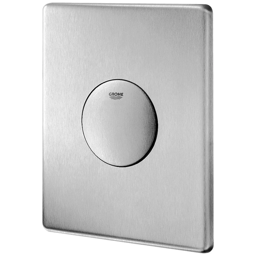 GROHE Skate Edelstahl/WC-Abdeckplatte für 1-Mengen-Betätigung