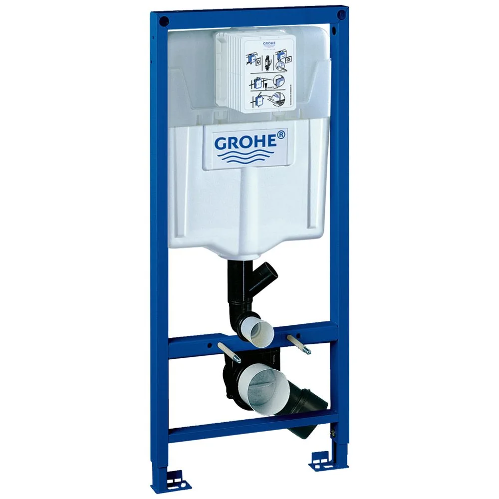 GROHE Rapid SL für Wand-WC, mit Spülrohr für externe Geruchsabsaugung