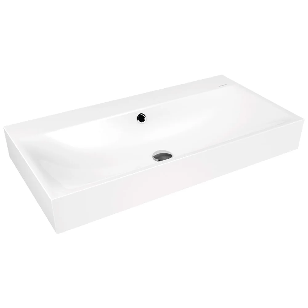 Kaldewei SILENIO Aufsatzwaschtisch 3043 ohne Hahnlochbohrung, 90 cm