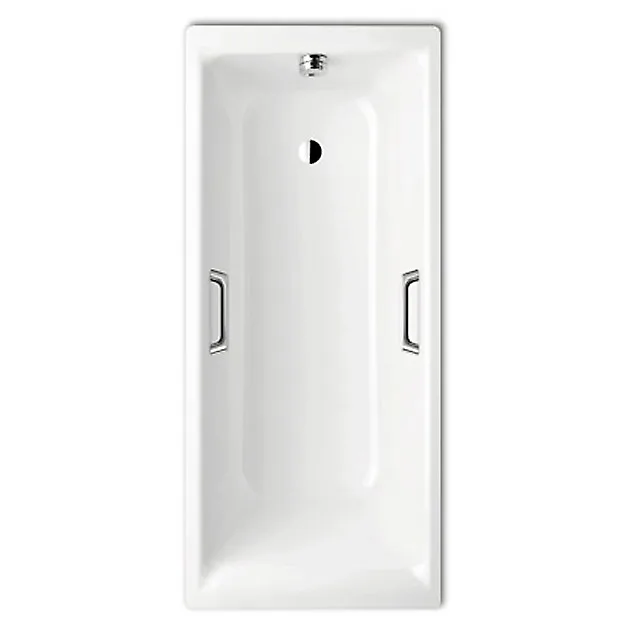 Kaldewei PURO STAR 693 Badewanne 170 x 80 cm mit Griffbohrung und Vollantislip