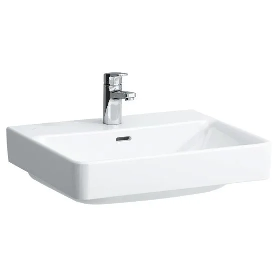 LAUFEN PRO S Aufsatzwaschtisch 55 x 46,5 cm mit 1 Hahnloch