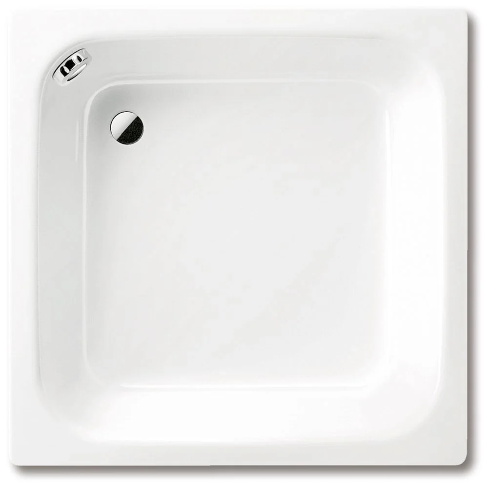 Kaldewei Sanidusch 496 Duschwanne 90 x 90 x 25 cm mit Antislip