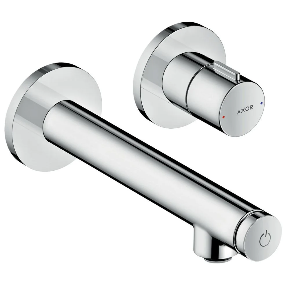 AXOR Uno Select Waschtischmischer Unterputz für Wandmontage, Ausladung 16,5 cm