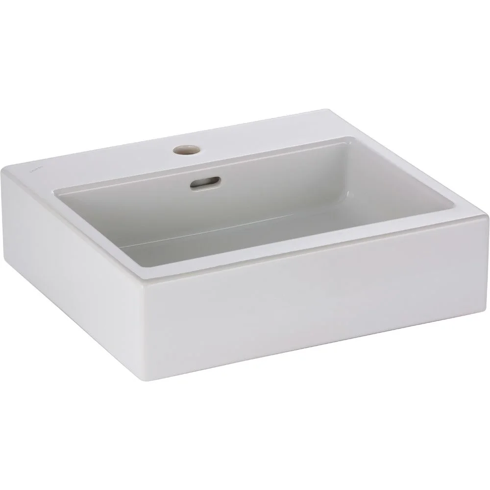 LAUFEN Living City Waschtisch 50 cm mit Überlauf und 1 Hahnloch