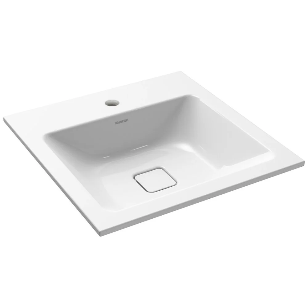 Kaldewei CONO Einbauwaschtisch 3075 mit 1 Hahnlochbohrung, 50 cm Kaldewei CONO Einbauwaschtisch 3075 mit 1 Hahnlochbohrung, 50 cm
