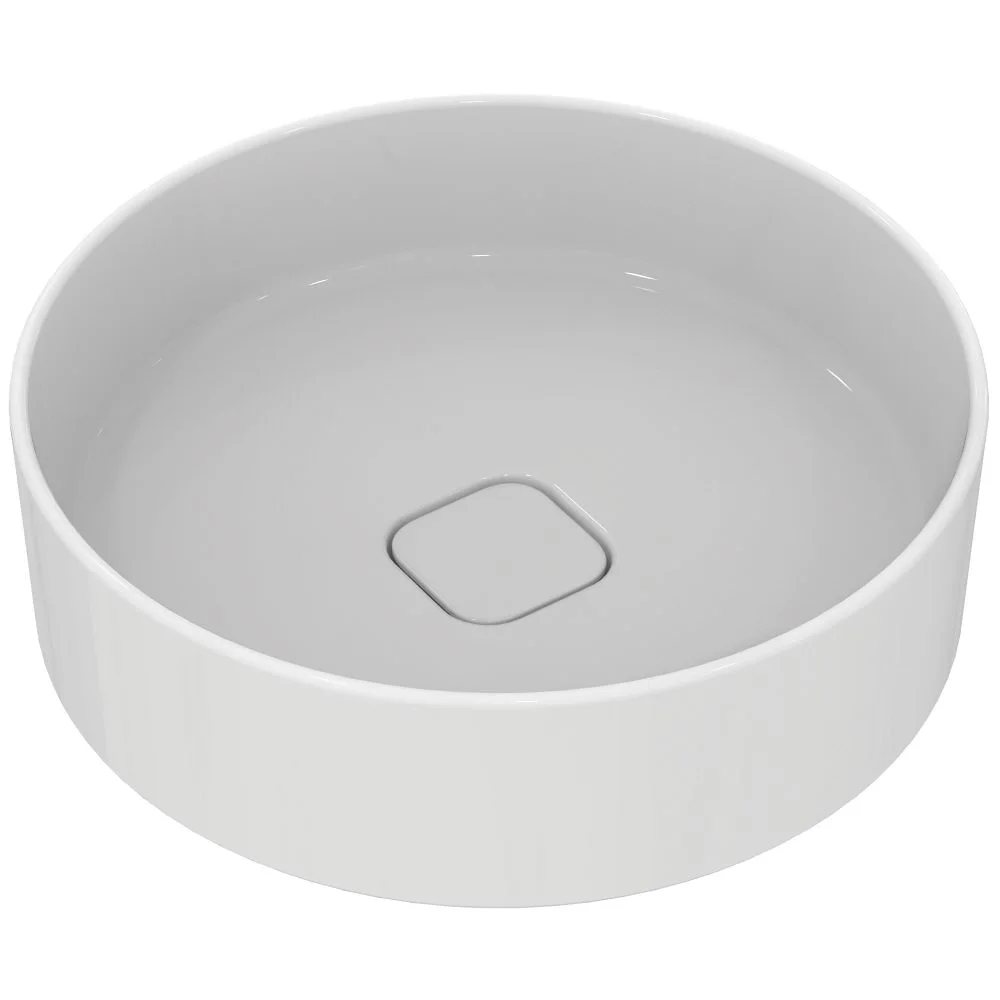 Ideal Standard Strada II Aufsatzwaschtisch Ø 45 cm ohne Hahnloch, ohne Überlauf