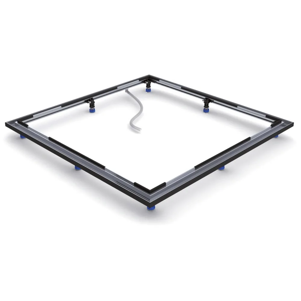 Kaldewei Einbausystemrahmen ESR Bodeneben 90 x 90 cm