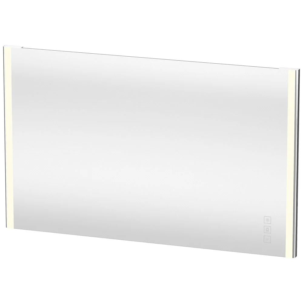 Duravit XSquare Badspiegel mit LED-Beleuchtung in den Maßen 130 x 80 cm