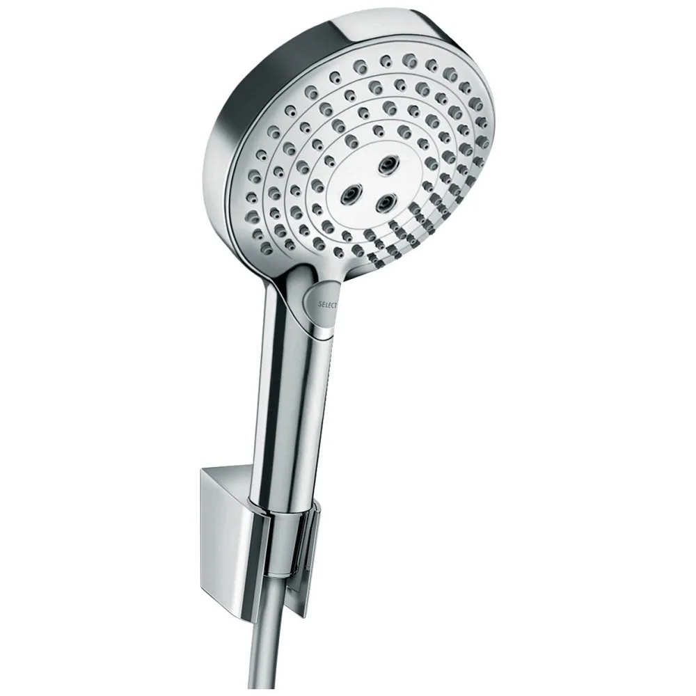 hansgrohe Raindance Select S Brausehalterset 120 3jet P mit Brauseschlauch 125 cm