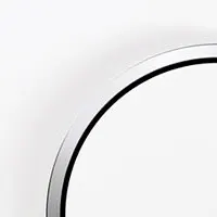 weiß matt/chrom hochglanz