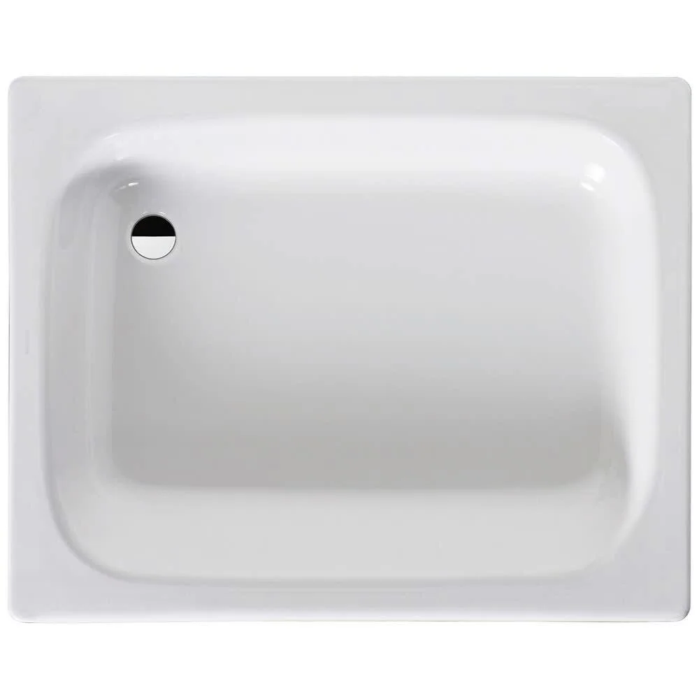 Kaldewei Sanidusch 550 Duschwanne 80 x 100 x 14 cm mit Antislip