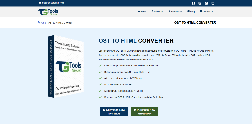 toolsground OST to HTML page interface.png