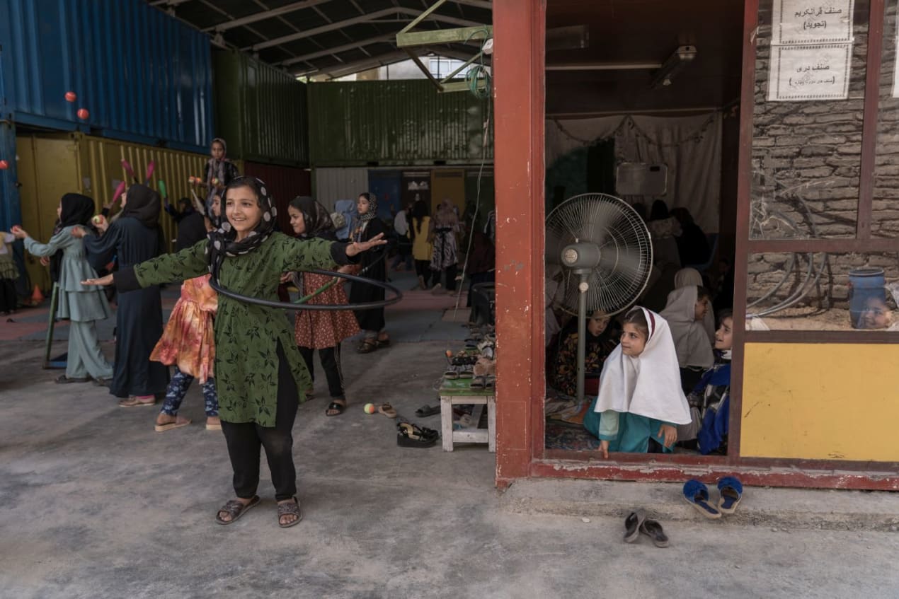 In Afghanistan zijn bijna alle vormen van entertainment verboden, behalve circus.