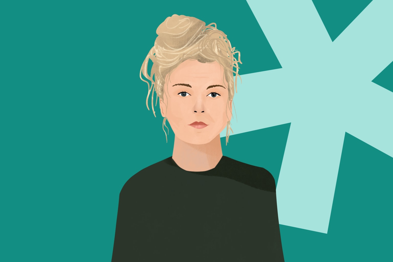 Illustratie van OKAN-leerkracht en columniste van de maand Titia De Haes