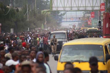 De val van Goma
