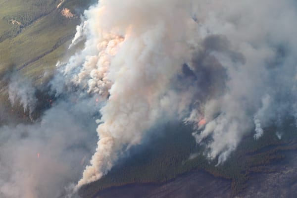 Grote bosbranden treffen Rusland en Noord-Amerika