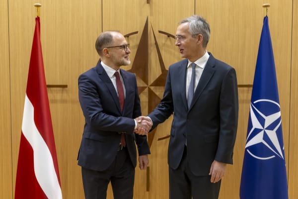 Ontmoeting tussen Litouwen en Navo in januari 2024