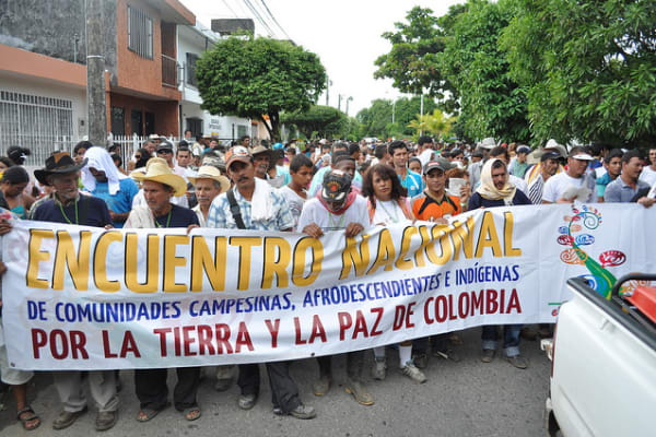 Landhervorming als speerpunt voor vrede in Colombia