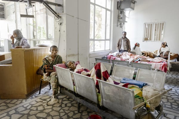 Geen geld, geen medicijnen, geen hoop in conflictgebied Tigray