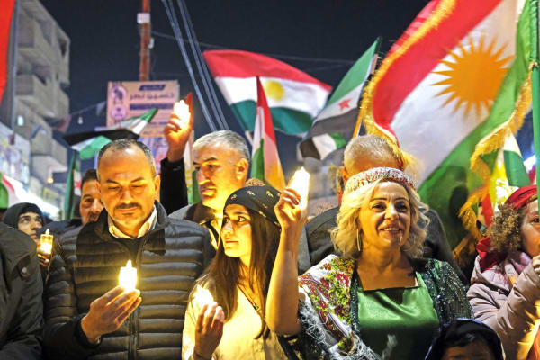 ‘We gaan niet opnieuw honderd jaar verliezen, ons moment is nu’: wordt Syrië weer één?