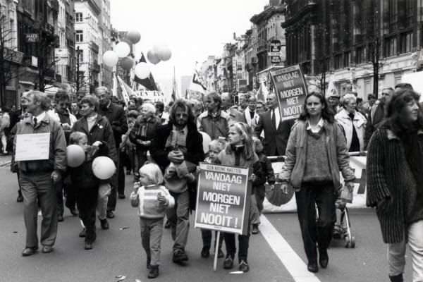 Nood aan een nieuwe vredesbeweging? Er is opnieuw ruimte voor!