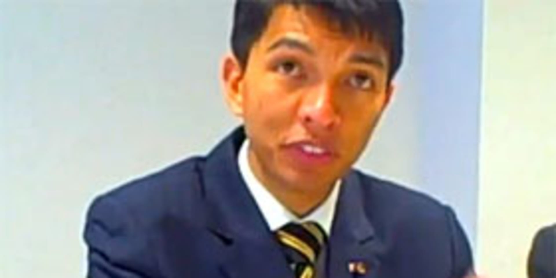 President Rajoelina van Madagaskar in 2009