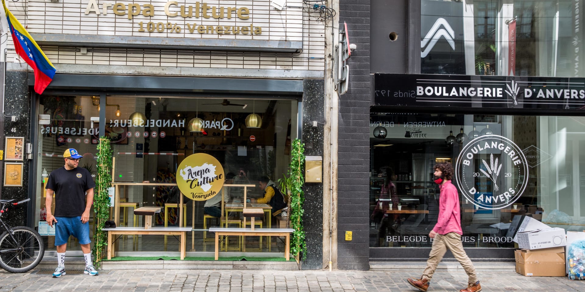 Arepa Culture, een van de weinige gelegenheden in Antwerpen die willen cateren vor Venezolanen.