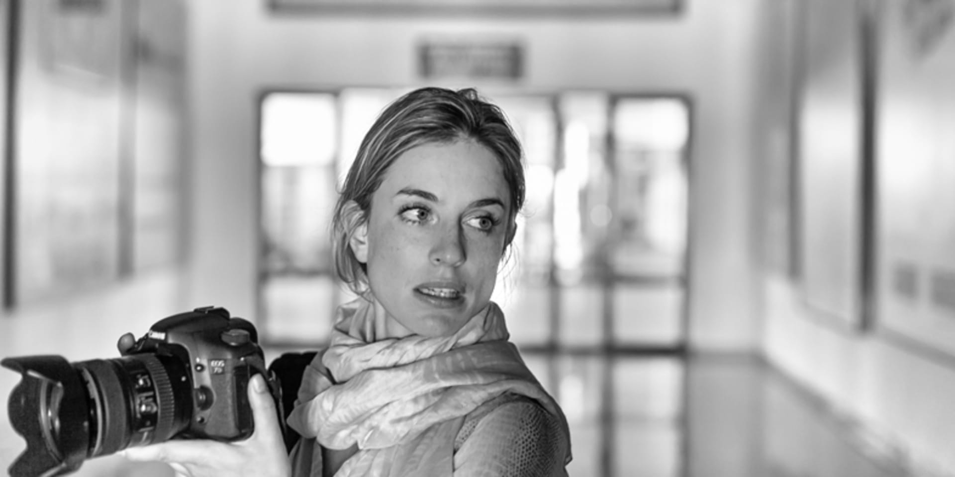 Julia Leeb: 'We hadden geen internet, konden geen telefoongesprekken voeren, konden geen kranten lezen; complete afzondering.'