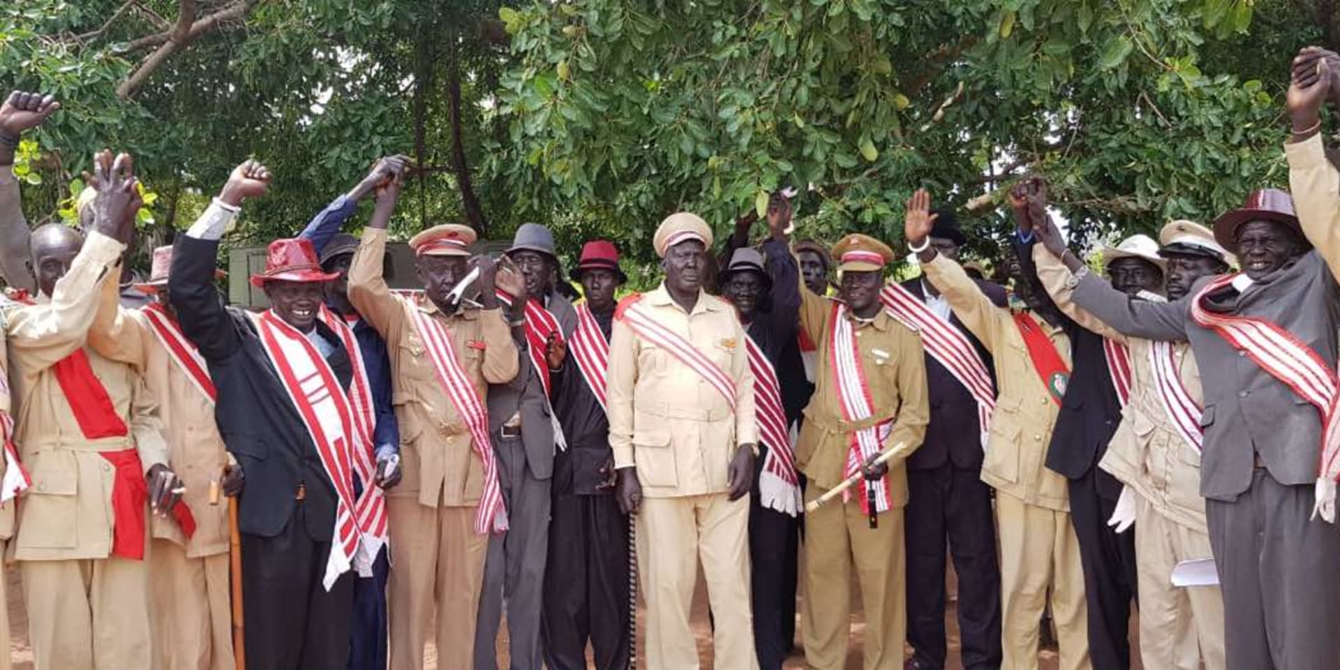 De lokale chefs van de Nuer en Dinka sloten in 2018 vrede