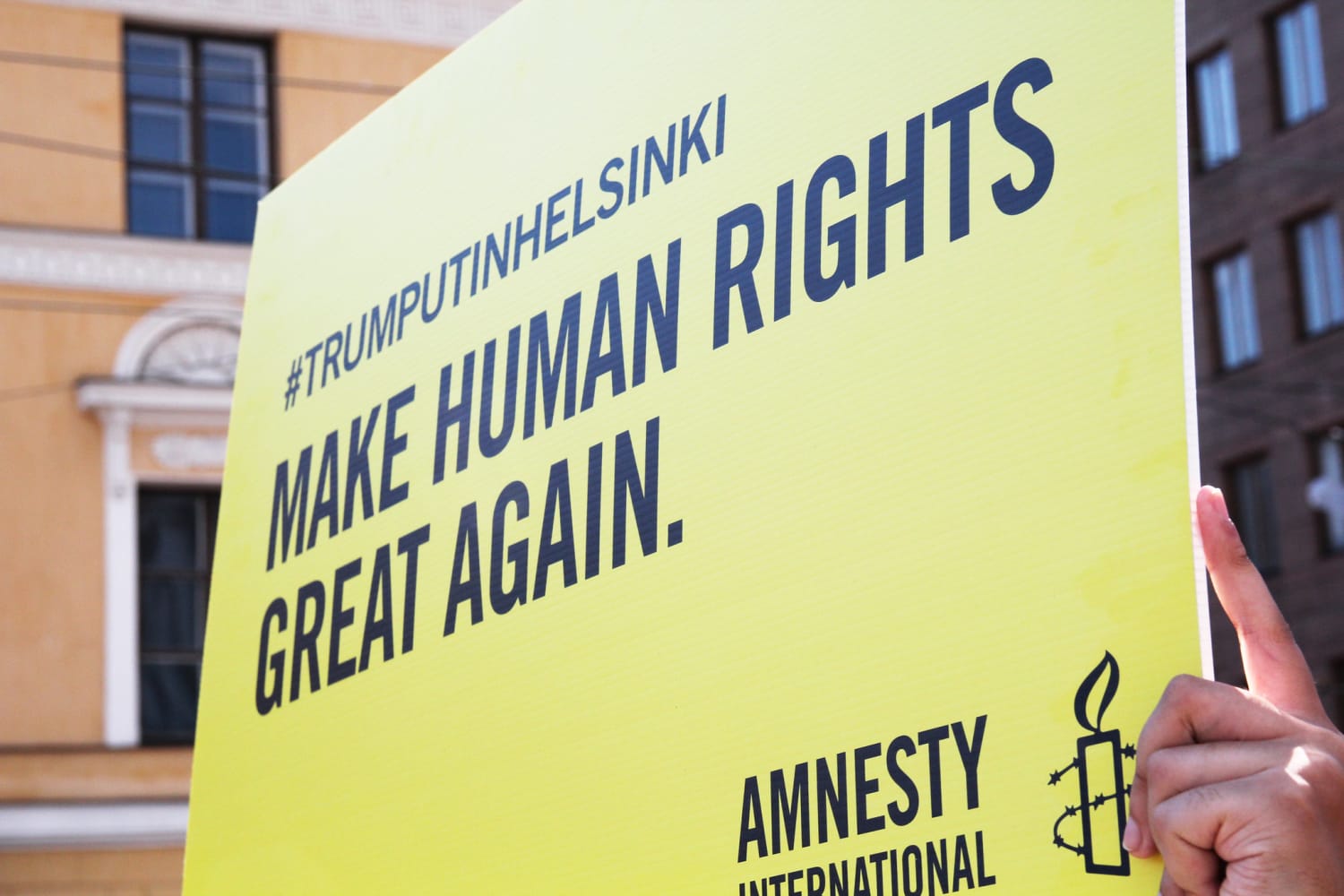 Amnesty waarschuwt voor wereldwijde mensenrechtencrisis door ‘Trump-effect’