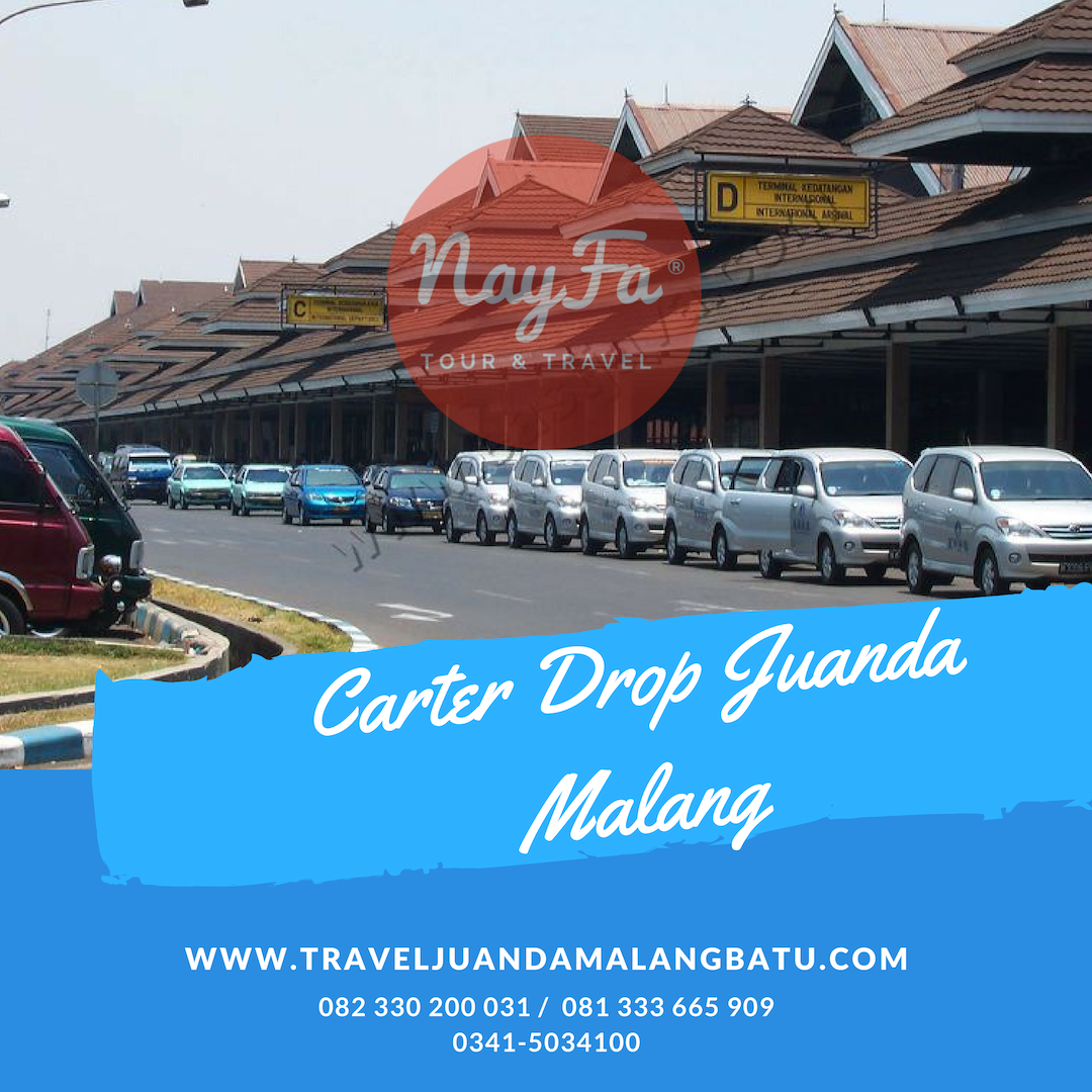 travel malang juanda dan carter drop malang juanda