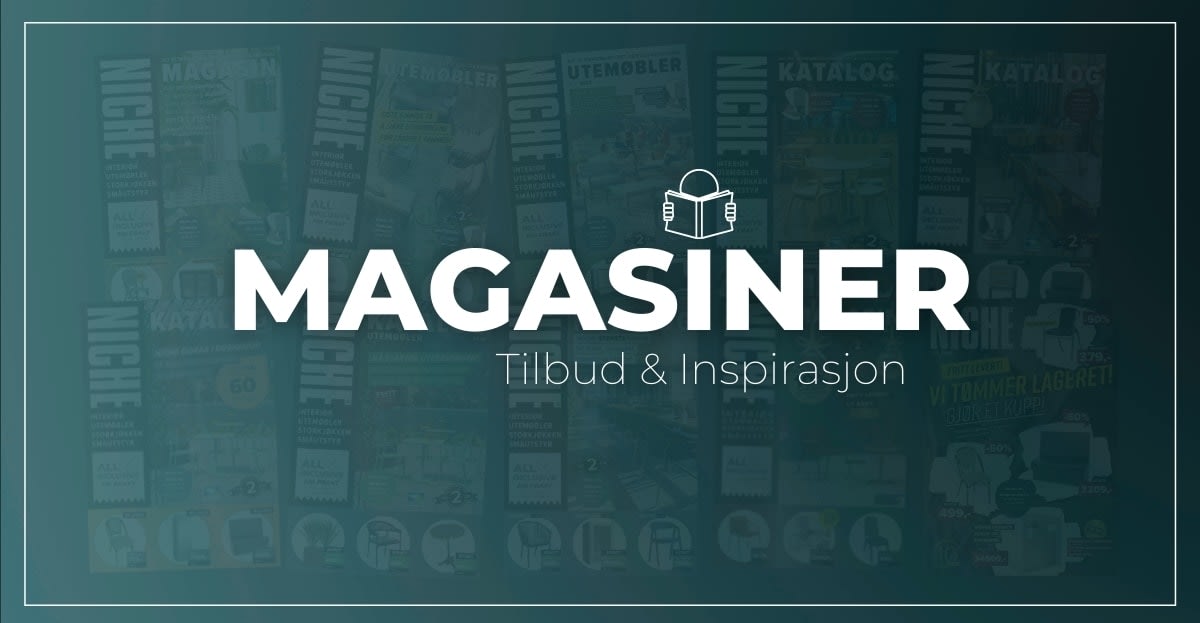 Kataloger og magasin