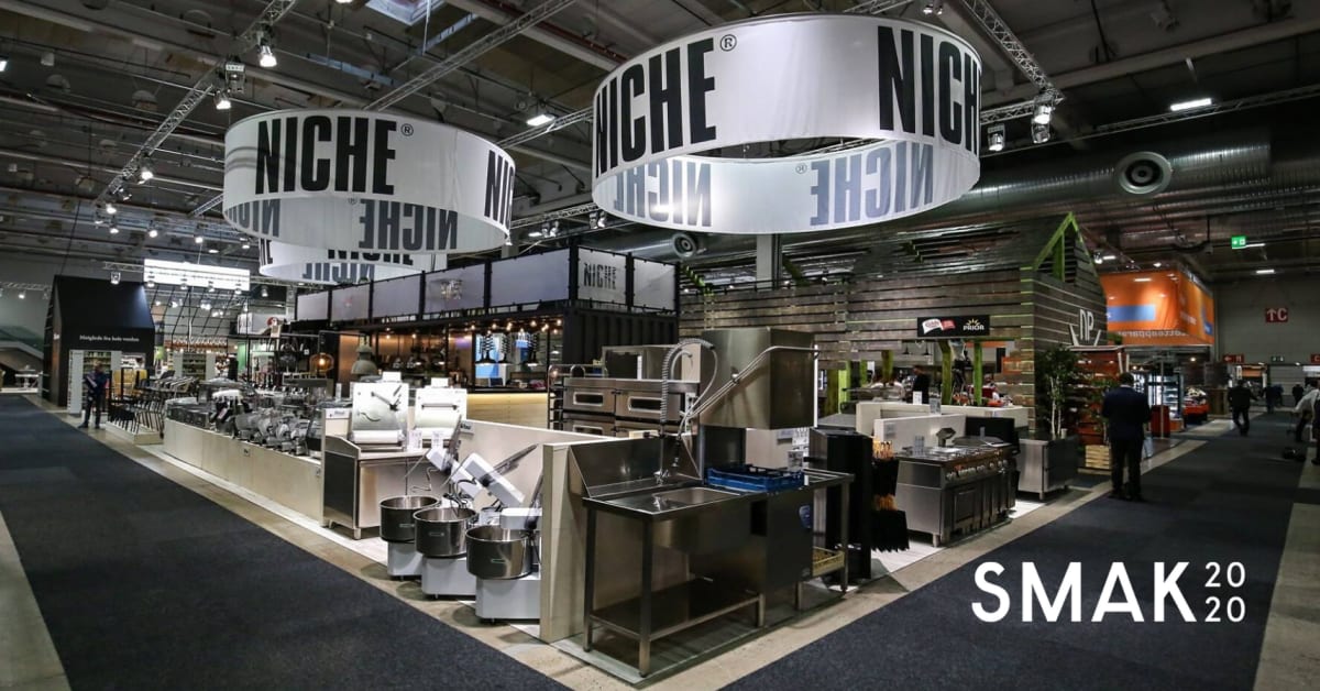 NICHE tungt tilstede under årets SMAK-messe på Lillestrøm i mars.