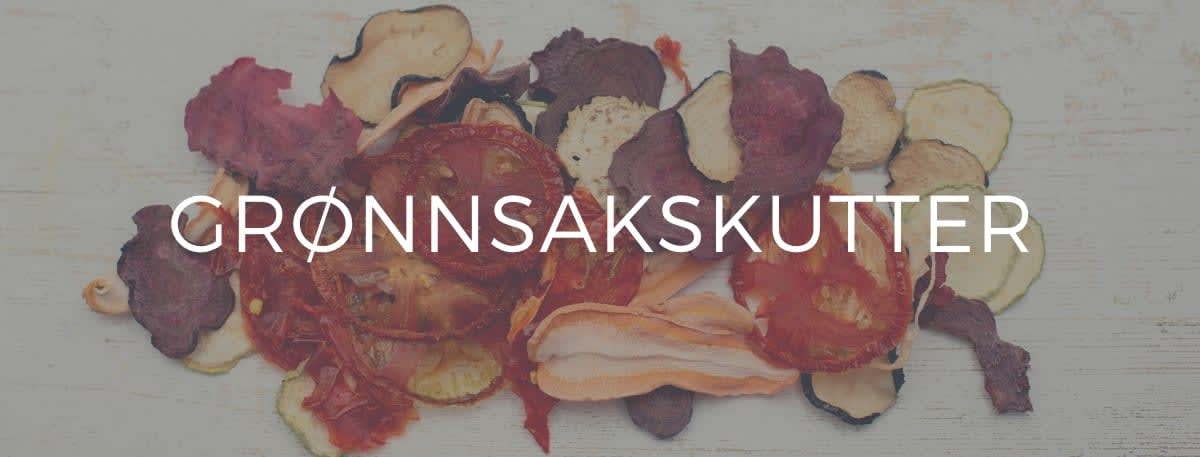 Grønnsakskuttere til storkjøkken, restaurant, gatekjøkken og matproduksjon.