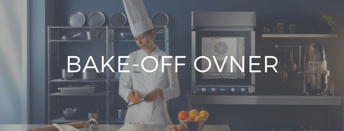 Bake-off ovner til restaurant, bakeri og kantine.