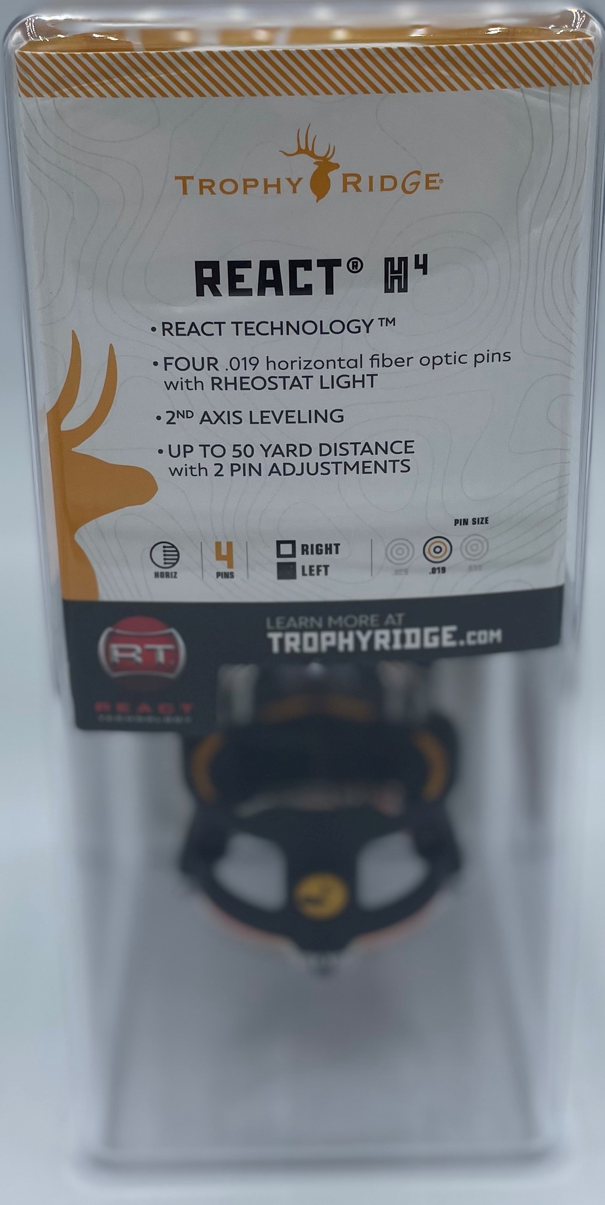 Trophy Ridge React H4 Bow Sight (Left Handed)