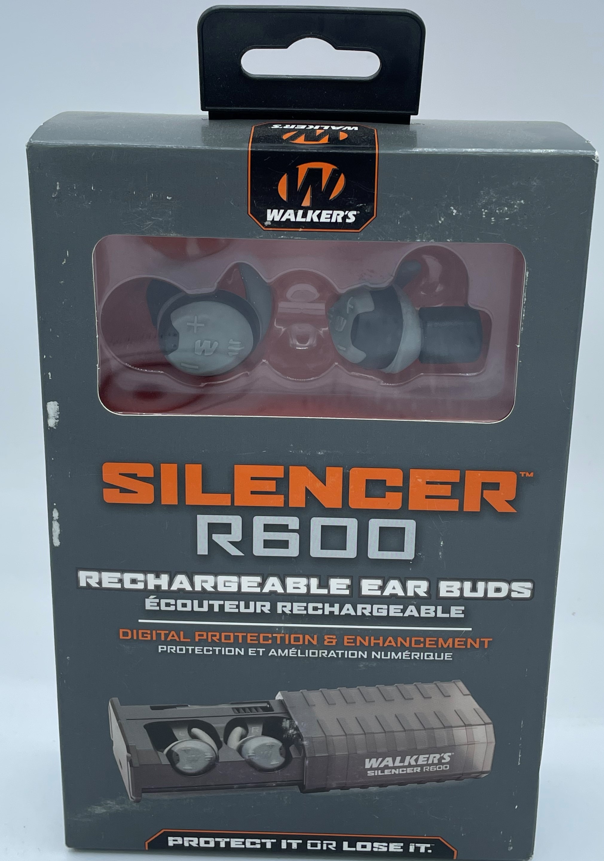 Walker's Silencer R6000 - Rechargeable Ear Buds Hearing Protection