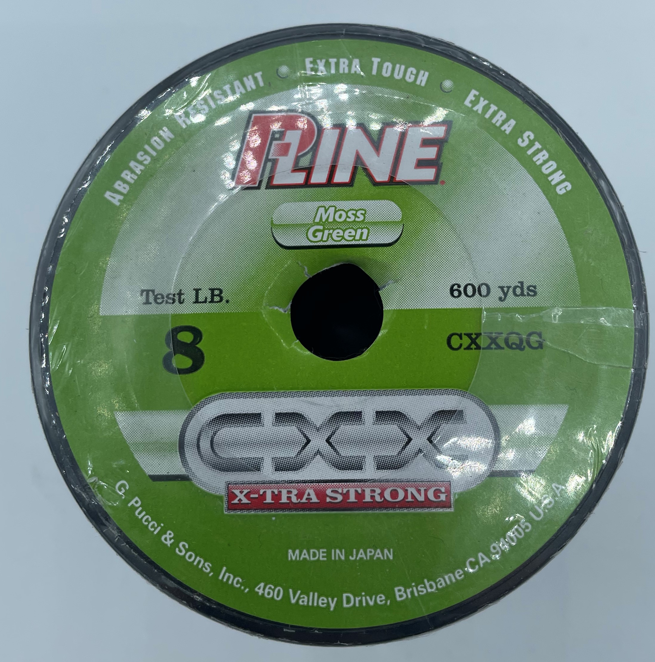 P-Line CXX X-tra Strong 8 Lb. Mono