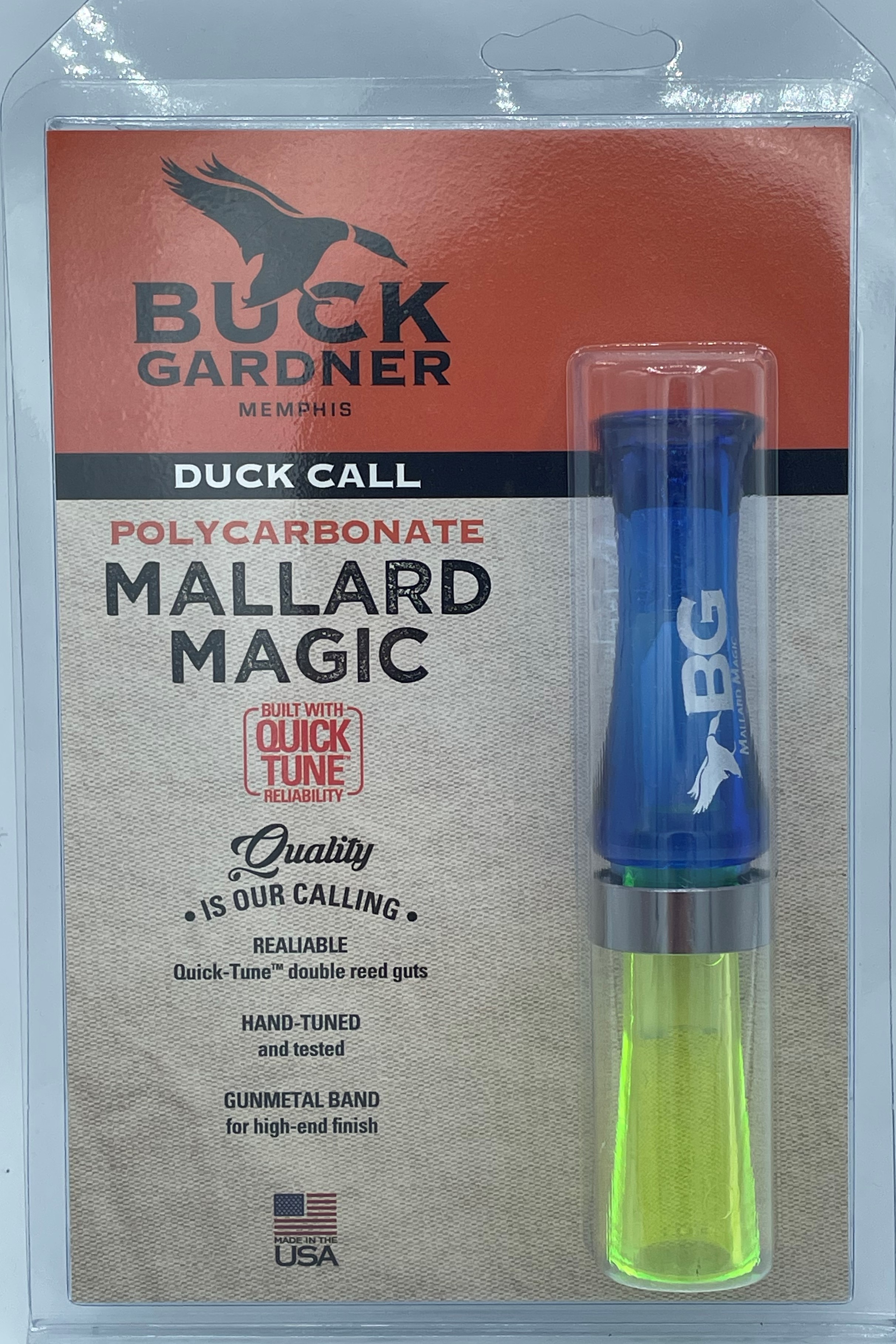 Buck Gardner Mallard Magic Duck Call