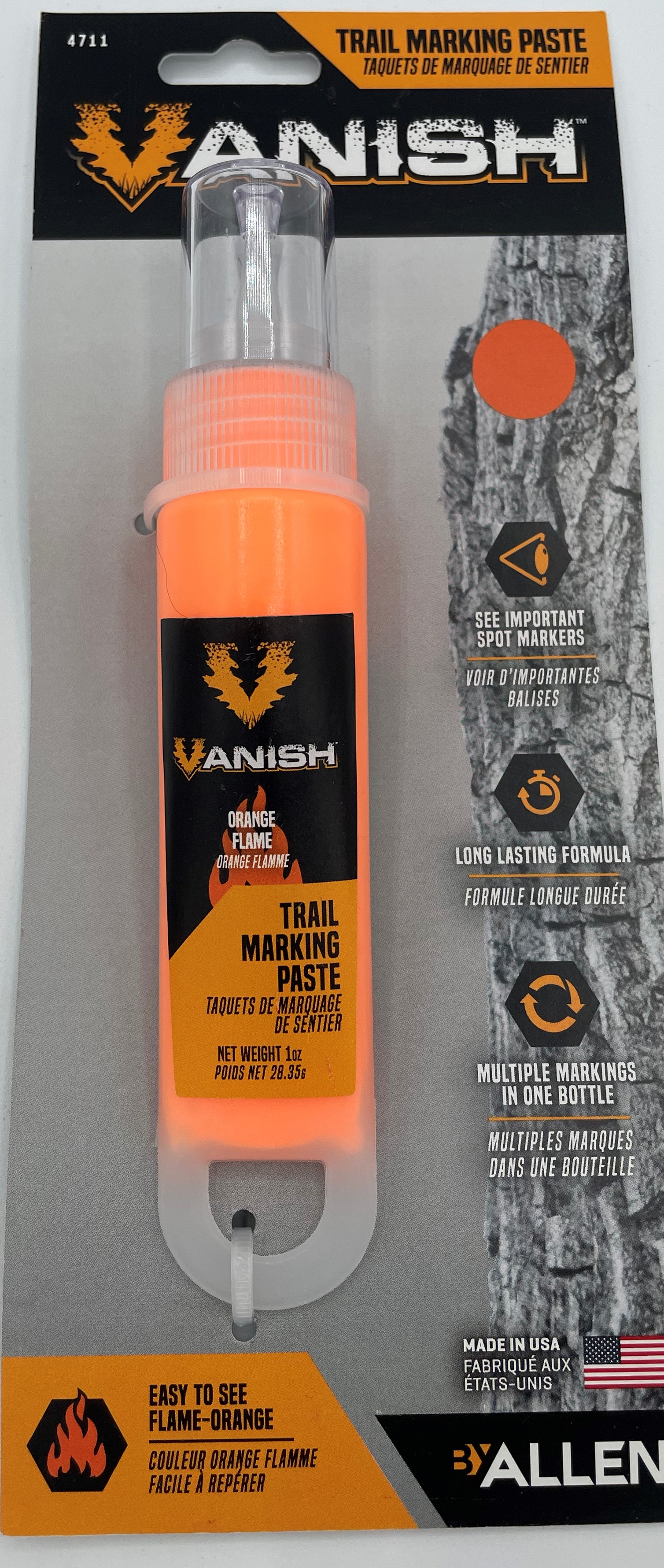 Allen Vanish Trail Marking Paste (Flame Orange)