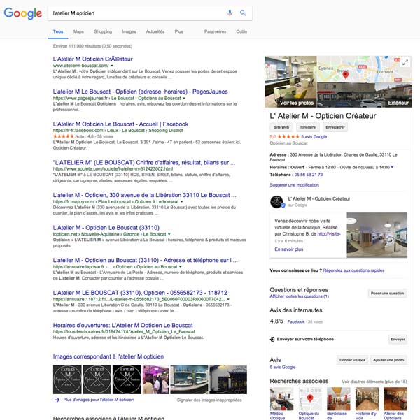 Référencement local sur Google