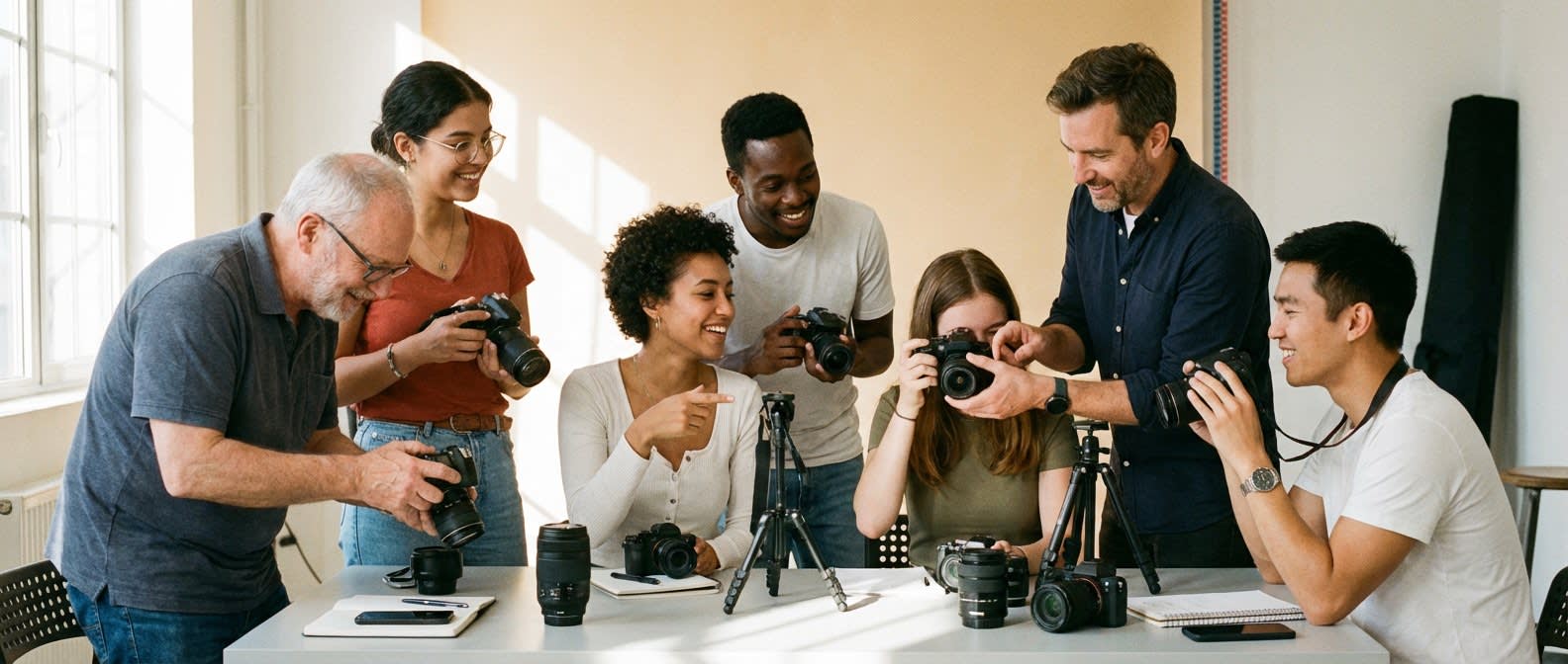 Formation photo : Savoir utiliser son appareil