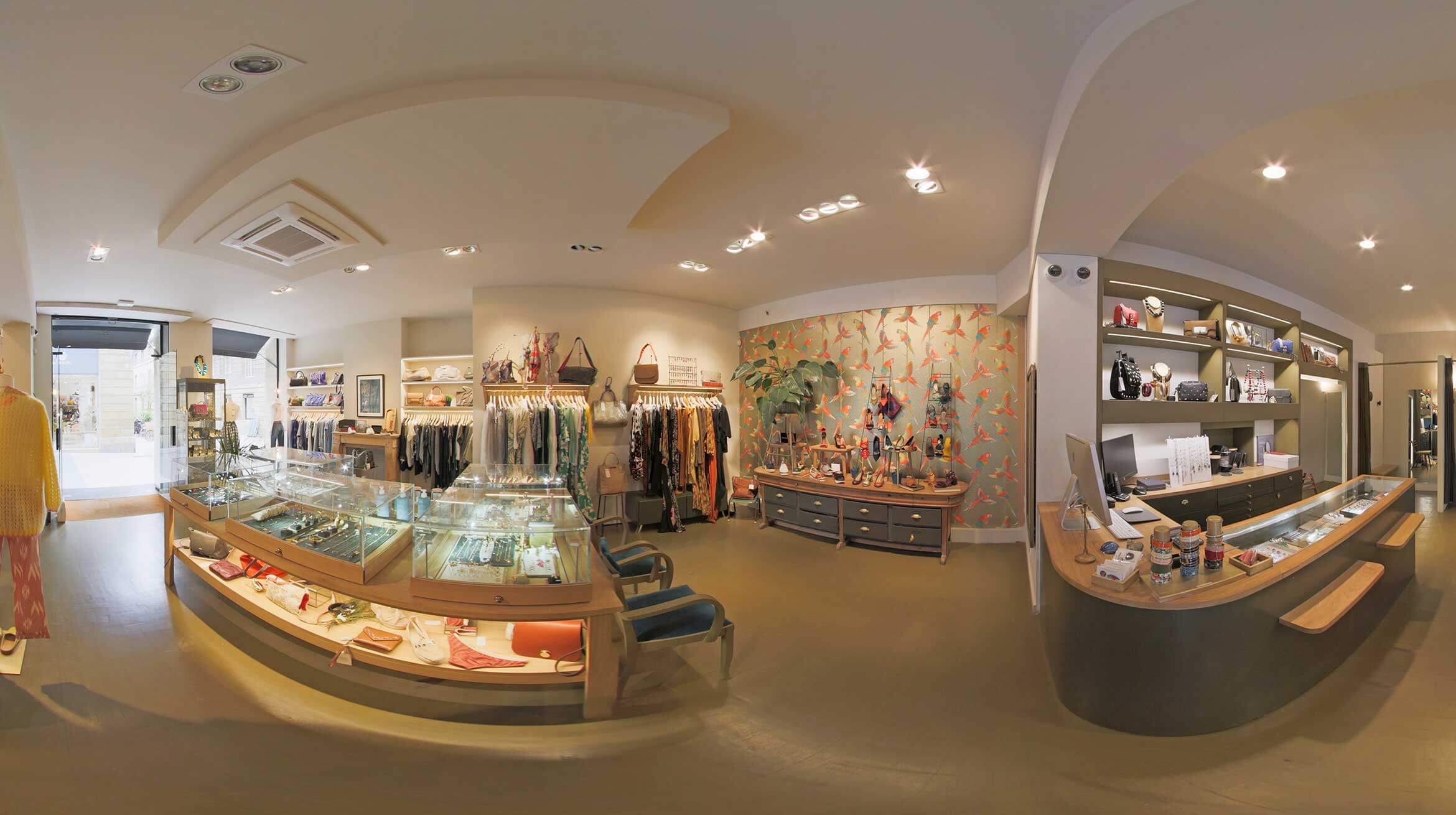 Visites Virtuelles google de la boutique nous les libellules à Bordeaux